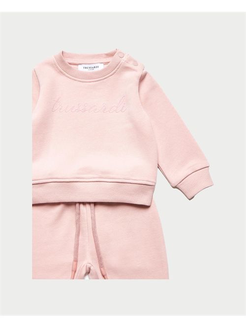 Tuta sportiva bambina Trussardi due pezzi TRUSSARDI | TIA25001CFROSE SMOKE